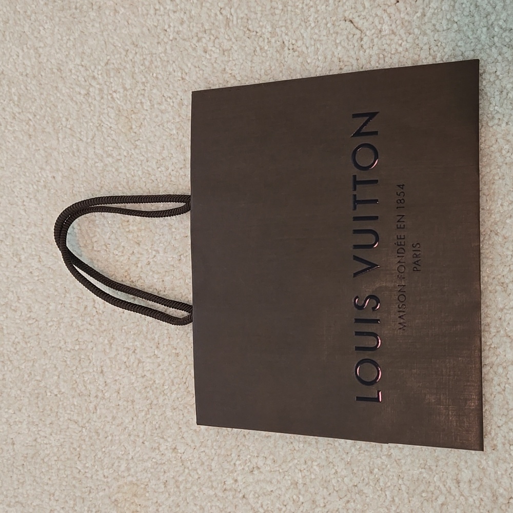 Louis Vuitton Dark Brown Shopping Bag